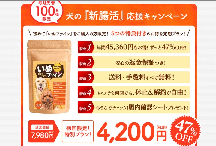 元気&長生き【いぬファイン】情報サイトへ